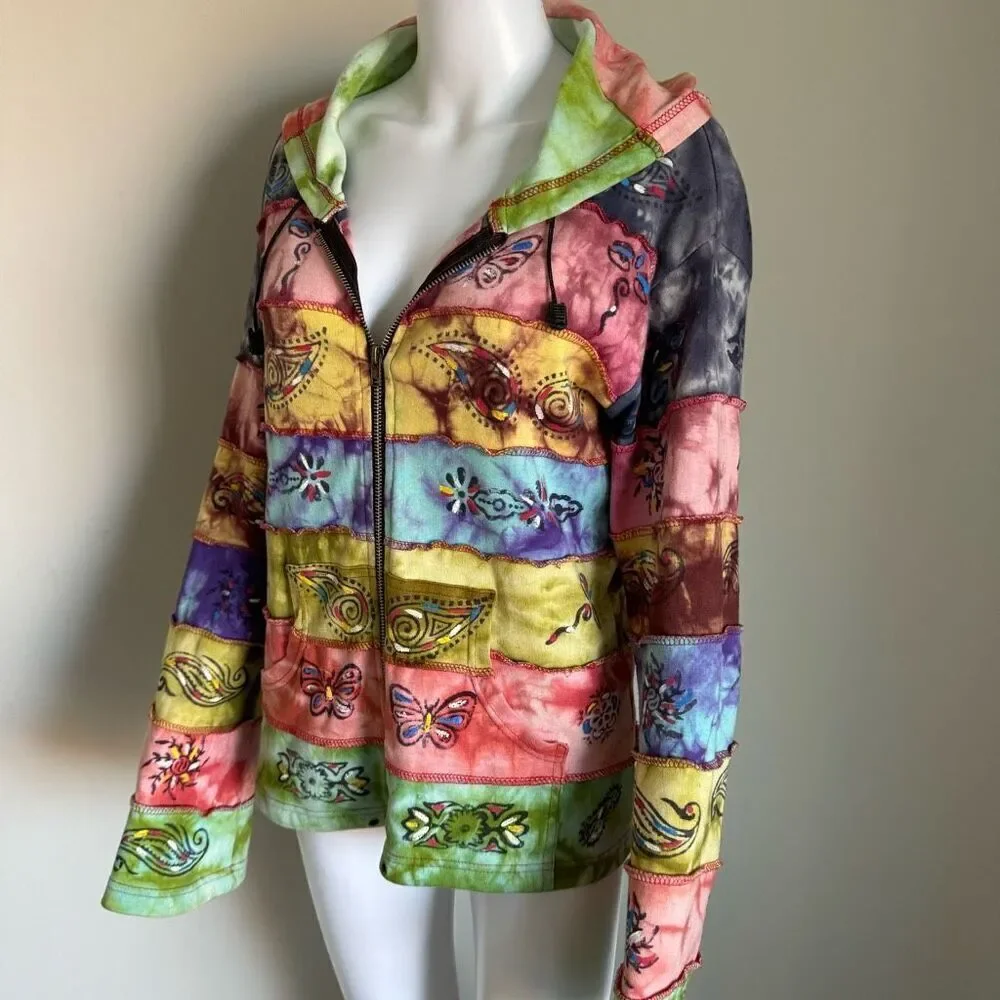 No Brand rainbow patchwork